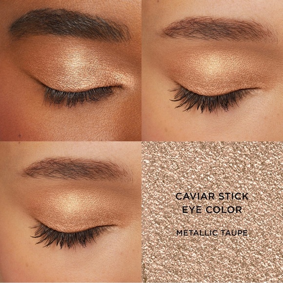 Laura Mercier Caviar Stick Eye Shadow -Metallic Taupe One item - Picture 2 of 8